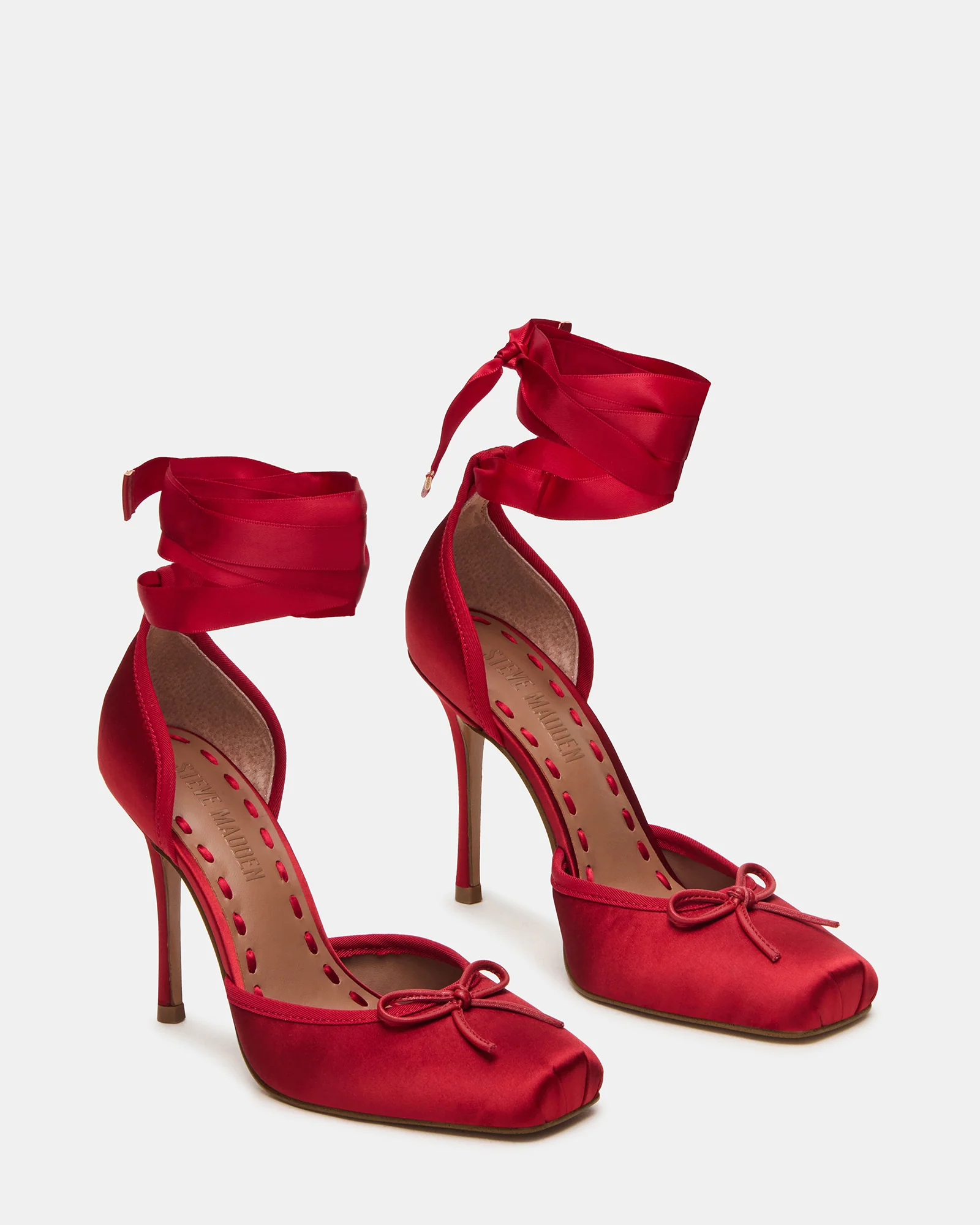 LARINA RED SATIN - Image 9
